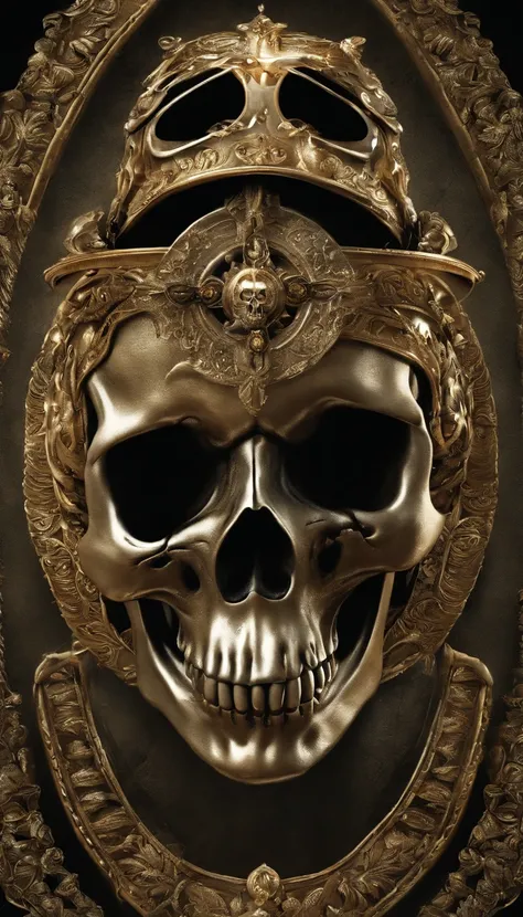 a closeup of a skull with bullets on it, fantasy skull, sacred skull, morphing skulls, ((skull)), death skull, skull tattoo, skull head, Tinta de caveira, skull like, skulls, sacred skulls, skull bones fire, glass skull, skulls around, arte de fundo, skull...