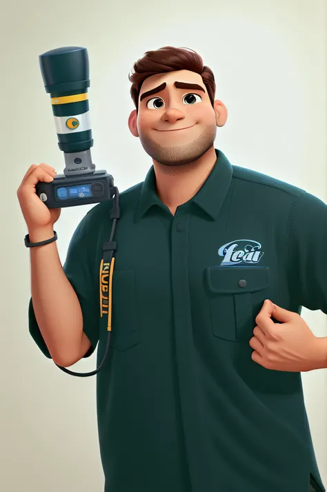 Um homem estilo disney pixar, alta qualidade, melhor qualidade