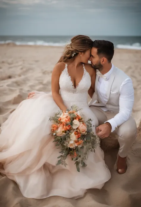 Boda en la playa al estilo puxar hermoso