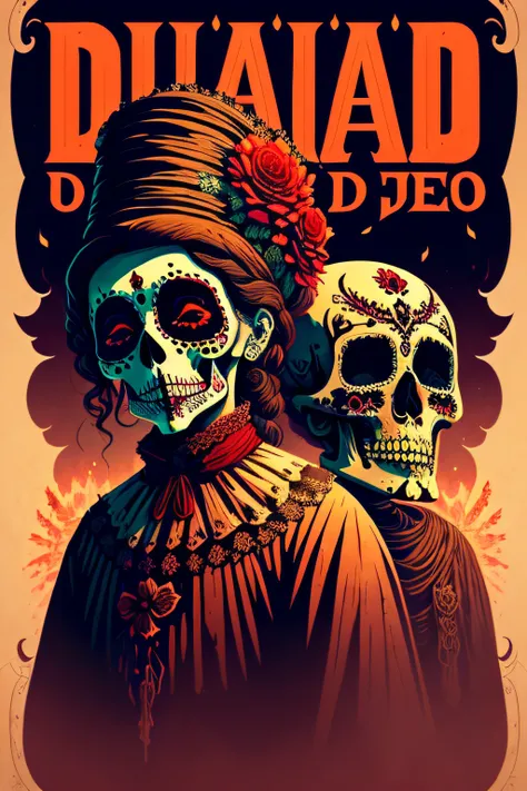 "The Day of the Dead" avec du sang, de lhorreur