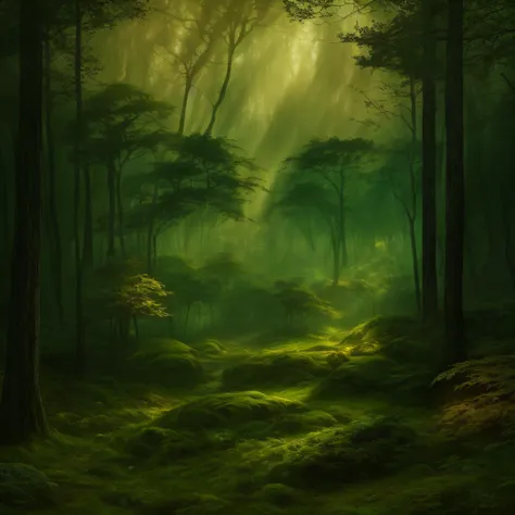 a close up of a forest with a path in the middle of it, fantasy forest landscape, fantasy forrest background, fantasy forest landscape at day, fantasy forest, magical forest backround, mystical forest, a fantasy forest, beautiful dark forest landscape, bea...