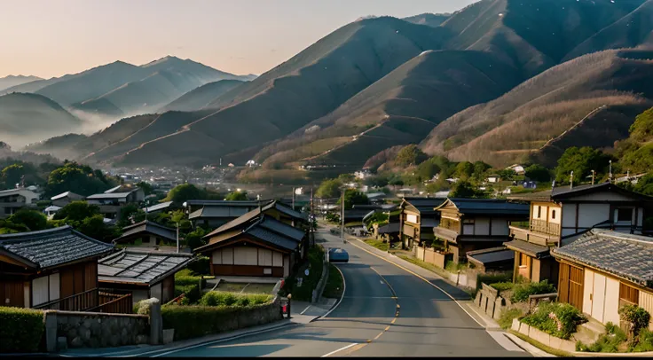 Once, in a small village nestled amidst the serene hills of Japan