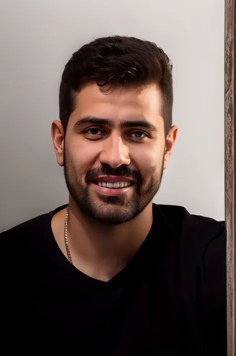 there is a man with a beard and a black shirt smiling, david rios ferreira, icaro carvalho, enes dirig, carmelo blandino, christian dimitrov, edu souza, Henry Alvim Correa, george doutsiopoulos, gui guimaraes, aykut aydogdu, daniel mirante, caio santos