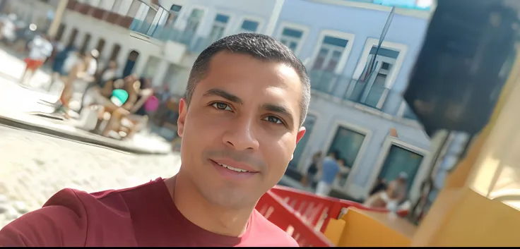 there is a man that is taking a selfie in front of a building, david rios ferreira, icaro carvalho, gui guimaraes, caio santos, salvador, profile image, 45 years old men, ronaldo nazario fenomeno, carmelo blandino, by Nándor Katona, 4 0 years old man, fron...