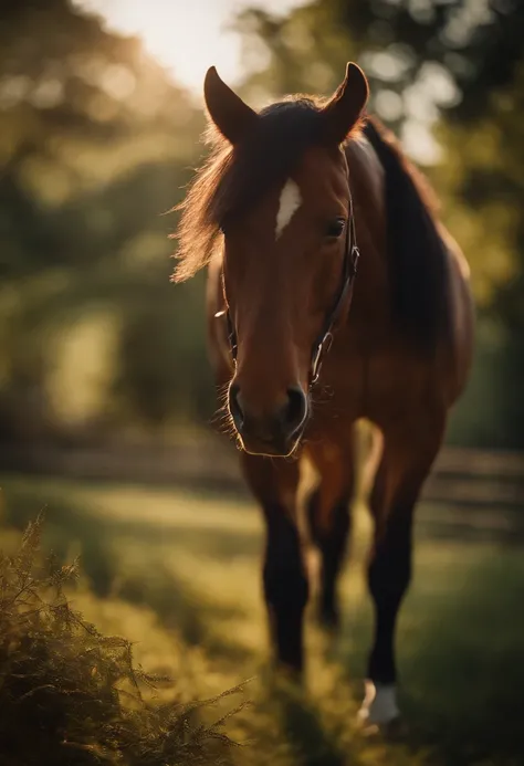 Retrato de un caballo