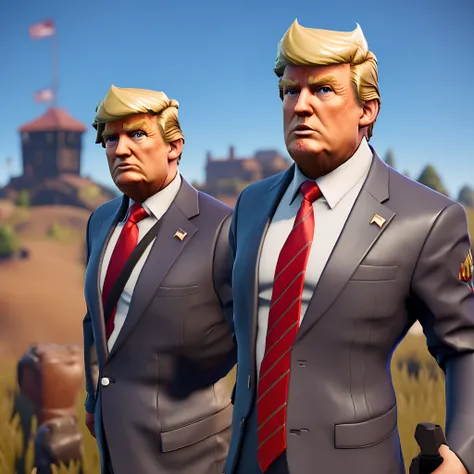 donald trump fortnite skin