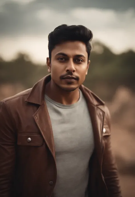 hyper realistic image of 20 years old Indian male looking like Elon Musk, portrait style, clear face