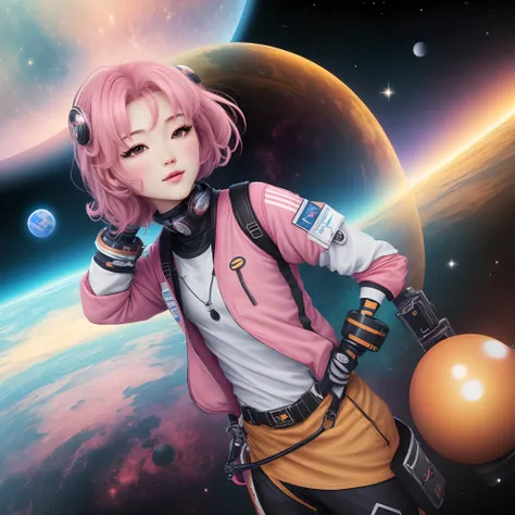 Pink planet mercury