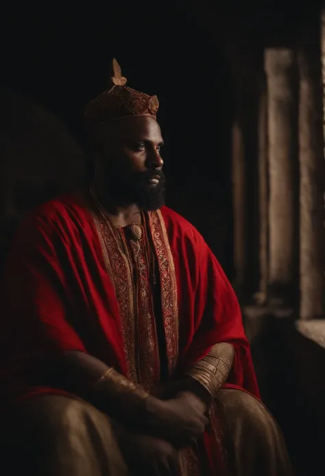 o antigo deus grego Afrodite vestindo vermelho sob o uso ,posando como uma enxada ,peito grande ,bumbum grande