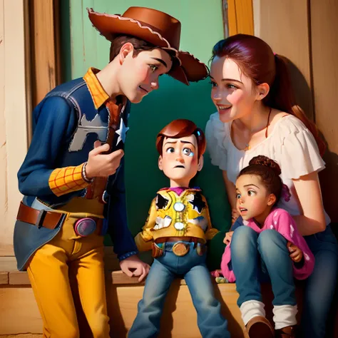 Toy story Andy y sus hijos