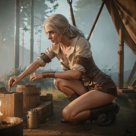 ciri, rosto delicado, mulher linda