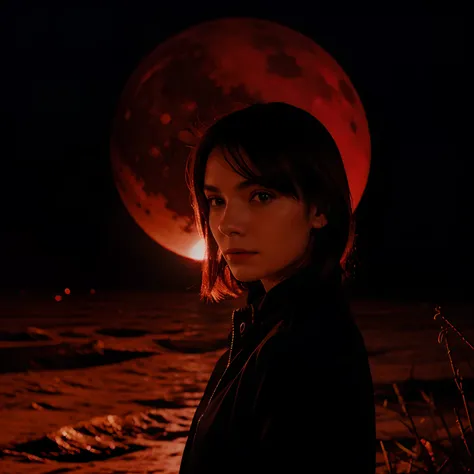 Red moon