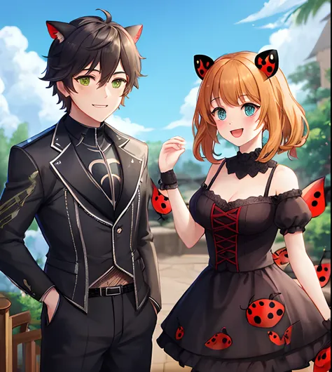 Ladybug and Chat Noir reveal