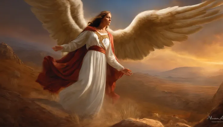 The Angel of the Lord appeared to Manoahs wife and proclaimed that the couple would soon have a son who would begin to deliver the Israelites from the Philistines.