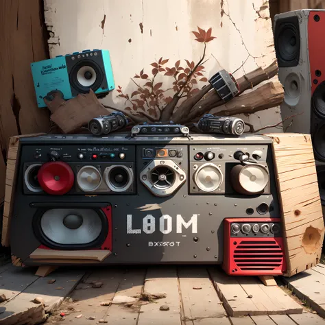 Creat to me a lound boombox