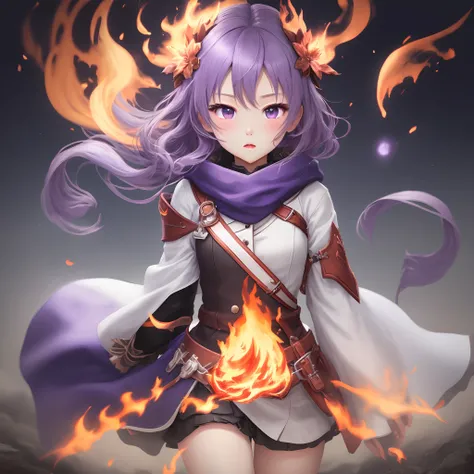 Flame Emblem Purple White