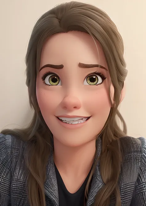 Mulher estilo disney pixar, alta qualidade, melhor qualidade