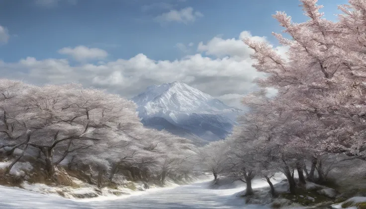 yamamura,thaw,The Coming of Spring,delight