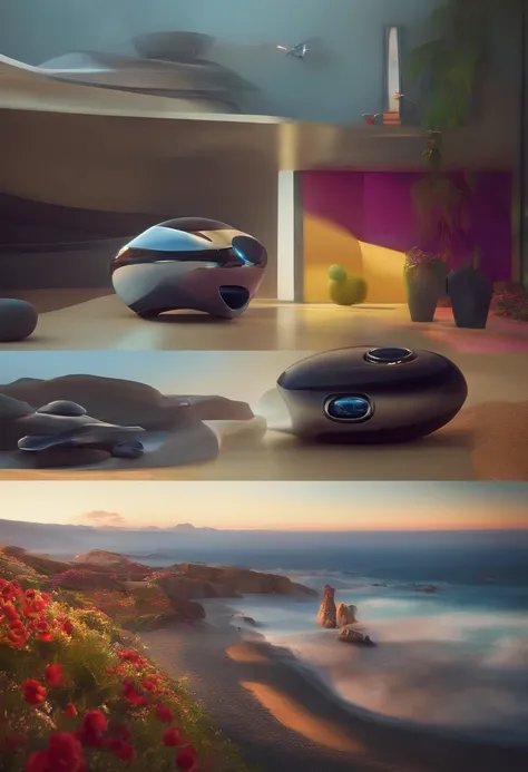 Um arquiteto de sonhos futurista, mas realista, inspired by Pixar animation, de perto. The character takes center stage with captivating facial expressions, oferecendo um toque de irrealidade.