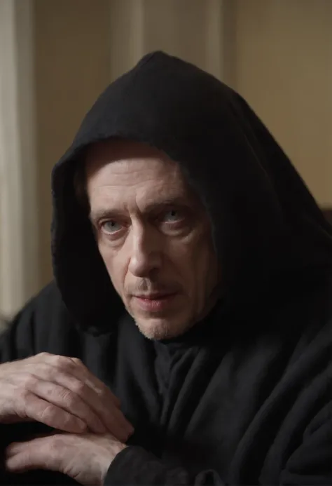 Steve Buscemi playing rhe grim reaper