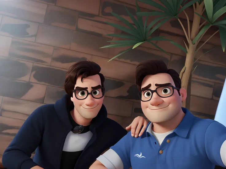 Estilo Pixar, alta qualidade