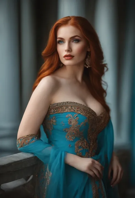 big boobs redhead tall big ass blue eyes perfect nose curvy round face straight eyebrow god