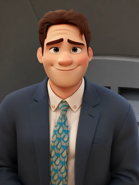 Um homem estilo disney pixar, alta qualidade, melhor qualidade