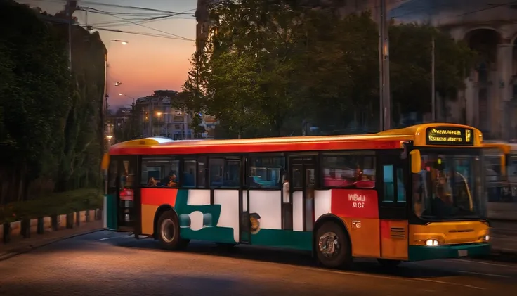 1 mulher sozinha, noite assustadora, bus, estrada