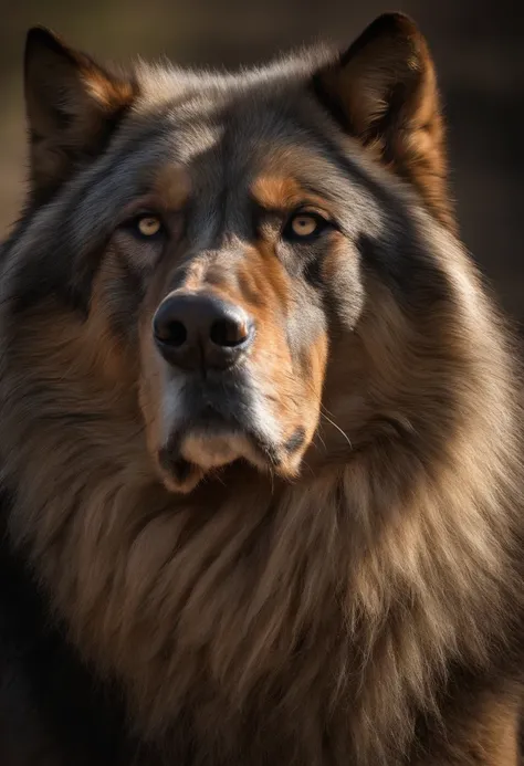 (ultra-detalhado, realista), lobisomem masculino, aspecto aterrorizante e monstruoso, orelhas de lobo, focinho de lobo, caninos, sangue na boca, garras, lua cheia ao fundo, vista de frente