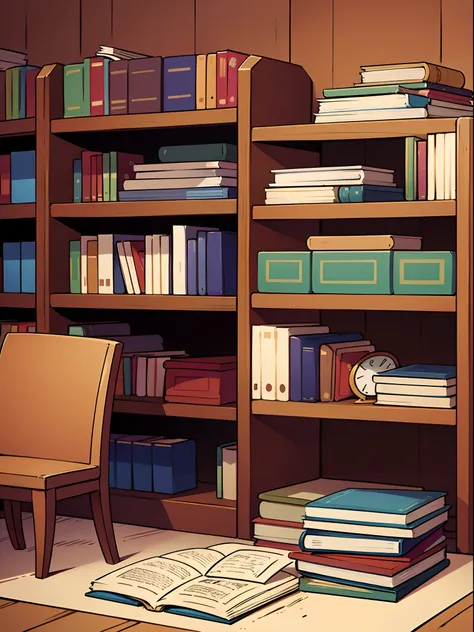 Books on a Shelf