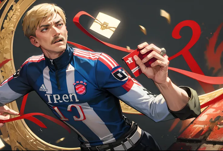 Hitler avec un maillot du bayern de Munich