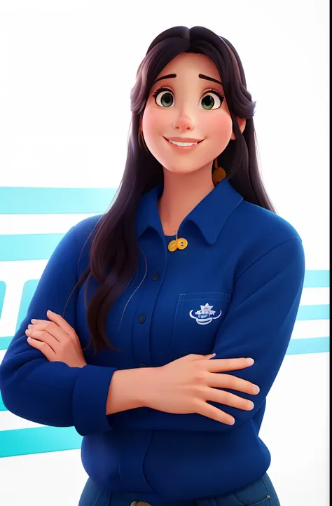 Mulher 20 anos, estilo Disney pixar ,alta qualidade,melhor qualidade