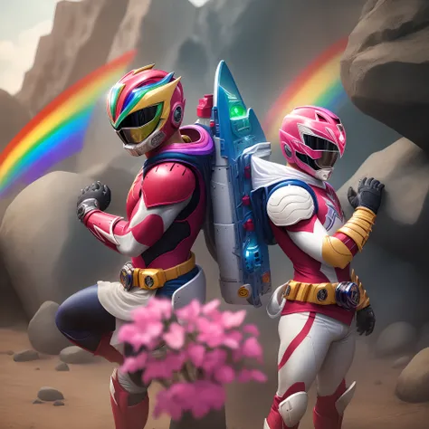 Rainbow power ranger