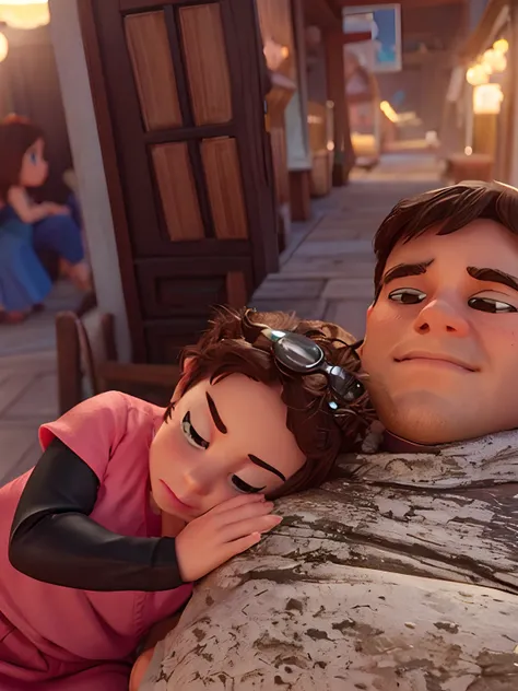 Man Is Girl Disney Pixar Style