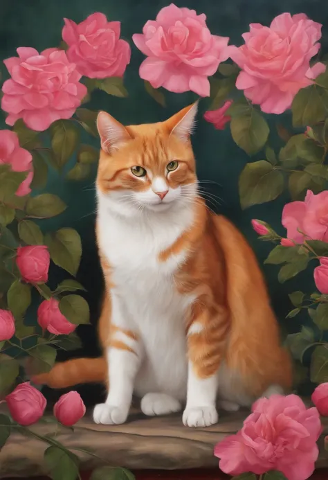 gato rosa