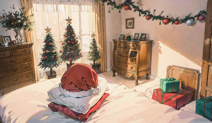 christmas themed room