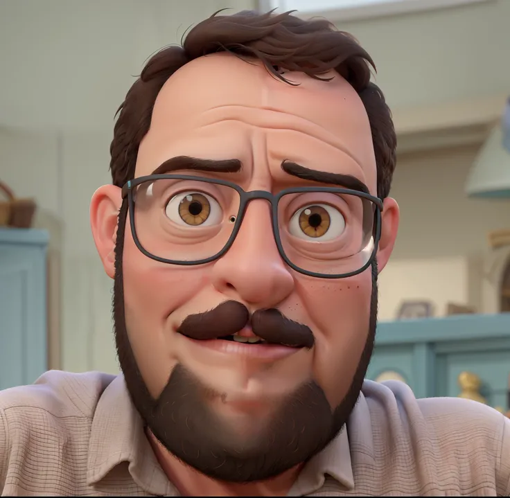 Juan, meu espanhol falsificado favorito, in the Disney and Pixar standard