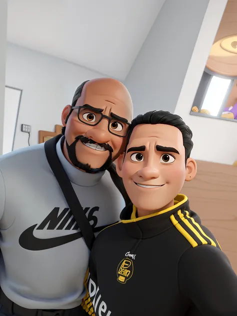 CASAL NEGRO ESTILO DINEY PIXAR. ALTA QUALIDADE MELHOR QUALIDADE