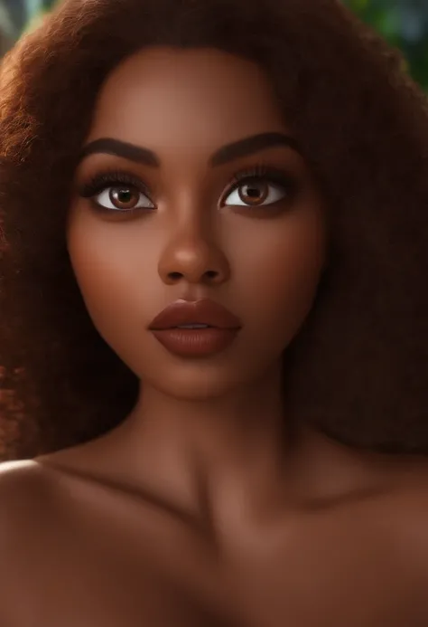 (best quality,ultra-detalhado,Personagem estilo Pixar,Jaleco,Olhos detalhados,Detailed lips,Brown skin)