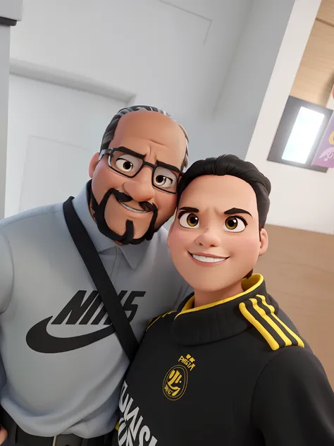 CASAL NEGRO ESTILO DINEY PIXAR. ALTA QUALIDADE MELHOR QUALIDADE