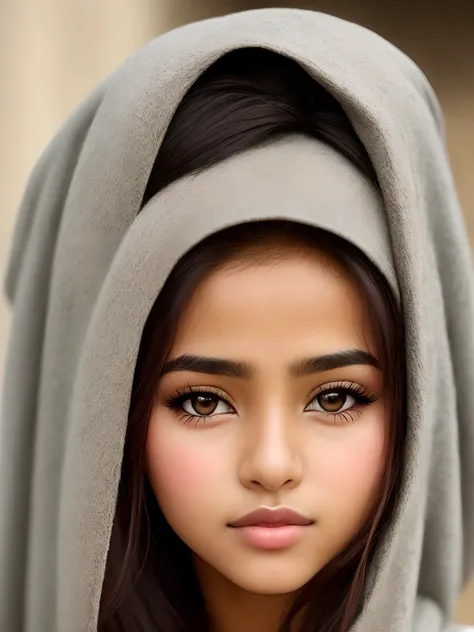 Yemeni girl , tan skin,brown eyes ,brown hair , avarage lips, round/dimond shap face