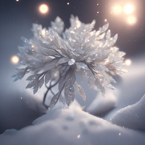 dreamlikeart brightly twinkle crystals in diamond fluffy, realistic, photo, canon, dreamlike, art, colorfull leaves and branches with flowers on top of its head. hyperdetailed photorealism by greg rutkowski - h 1024 w 804 | f 1 6 lens mark 2:2 s 3555 mm fi...