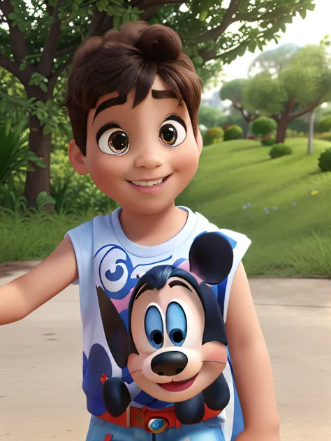 Disney Pixar Style Child, alta qualidade, melhor qualidade