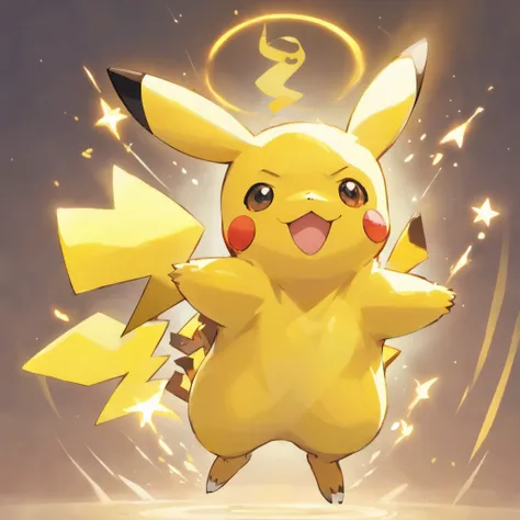 Pikachu，Lovely jump，Current surrounds，Body stretching，Brighten skin，HighestQuali，8K