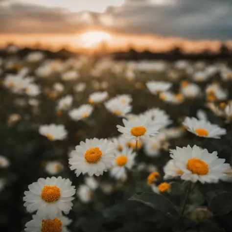 Muitas flores brancas crescem nos arbustos sob o sol, flores brancas, Flowers in cinematic light, flores brancas, nature and floral aesthetics, Rosette, algumas flores, flores elegantes, flor de cerrado, Twinning of Flor do Cerrado, flor cercada, deitado s...