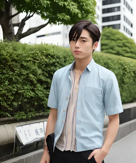 male in his 20s　japanes　Fashionable