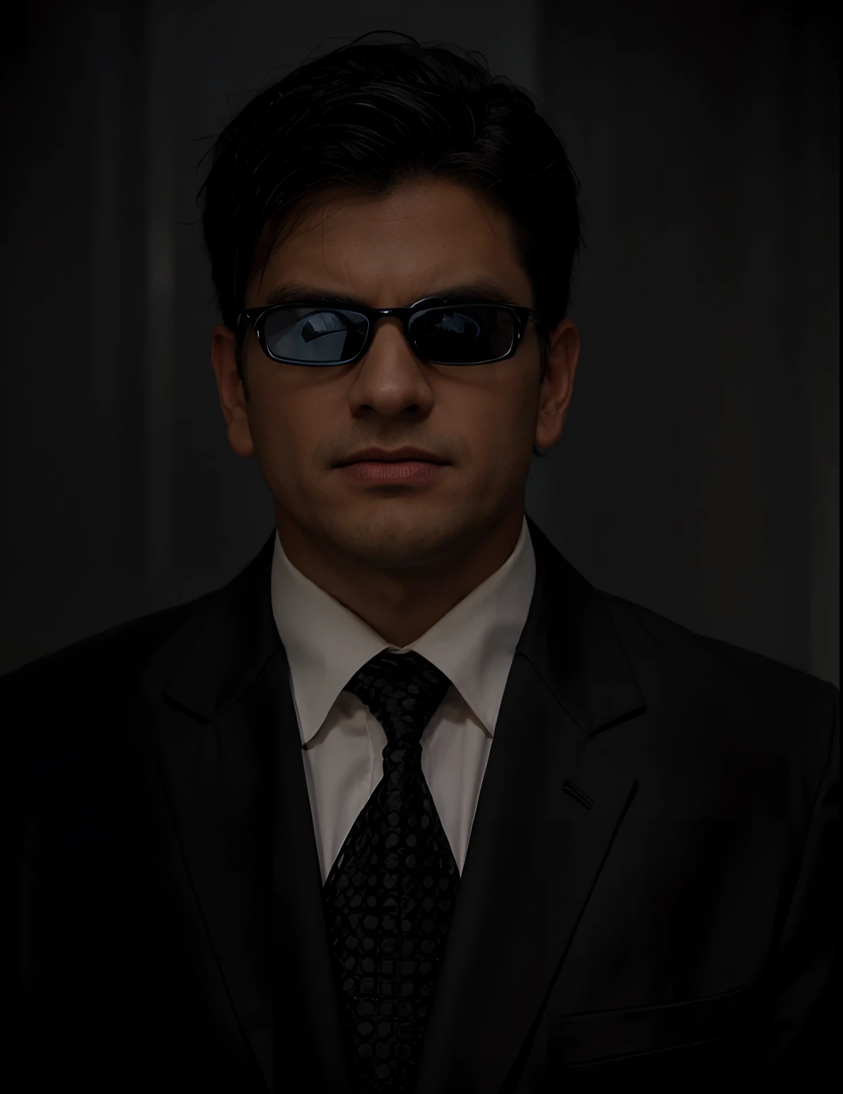 There piece black suit cinematic background