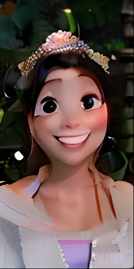 Mulher estilo Disney Pixar, alta qualidade, melhor qualidade