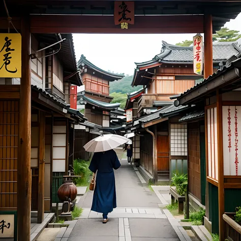 Original scenery of old Japan