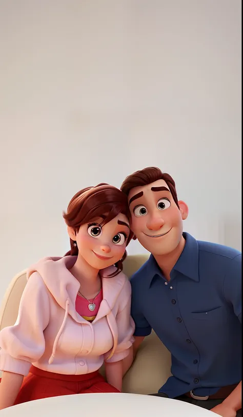 Mulher e homem estilo Disney pixar ,alta qualidade,melhor qualidade